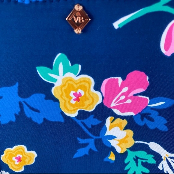 Vera Bradley Sea Tea Amanda Santiago Swimsuit Medium - Picture 10 of 10